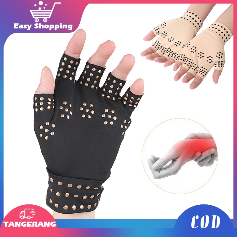 Sarung Tangan Terapi Sendi Kesehatan Otot Pegal Linu Radang Asam Urat Therapy Gloves