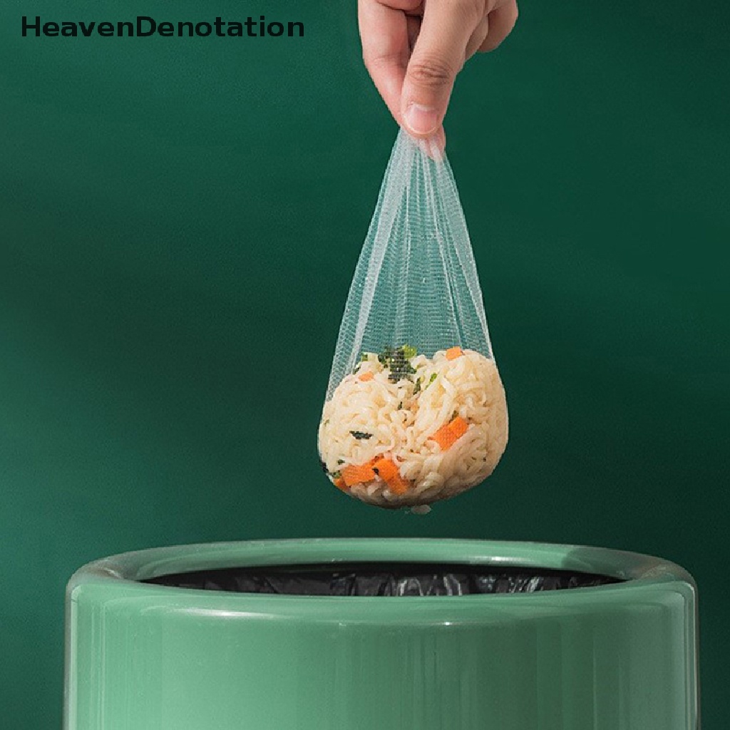 [HeavenDenotation] Rak Saringan Wastafel Dapur Lipat Saringan Wastafel Mesh Bag Stand Waste Garbage Net Shelf Anti-Cging Disposable Garbage Mesh Bag HDV