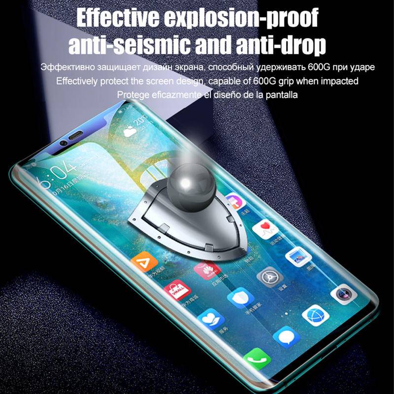 3pcs Untuk Huawei Mate 30 20 10 Pro Lite Pelindung Layar Hydrogel Film Bukan Kaca Untuk Huawei P40 P30 P20 Lite Pro Y6 Y7 Y9 Prime Pro 2019