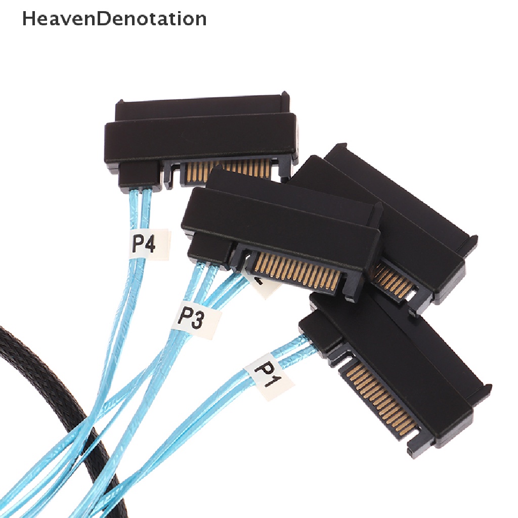 [HeavenDenotation] Mini Hardisk 4s 36-Pin SFF-8087 Ke 4s SAS 29-Pin SFF-8482 Konektor Kabel HDV