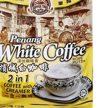 

▼ Coffee tree penang white coffee 2 in 1 COFFEE With CREAMER NO SUGAR ADDED ✿