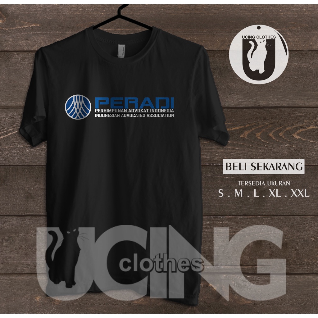 Kaos Baju PERADI Perhimpunan Advokat Indonesia Kaos Distro