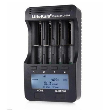 LiitoKala lii 500 Smart Charger Beterai /Battery AA AAA 18650 17500 dll