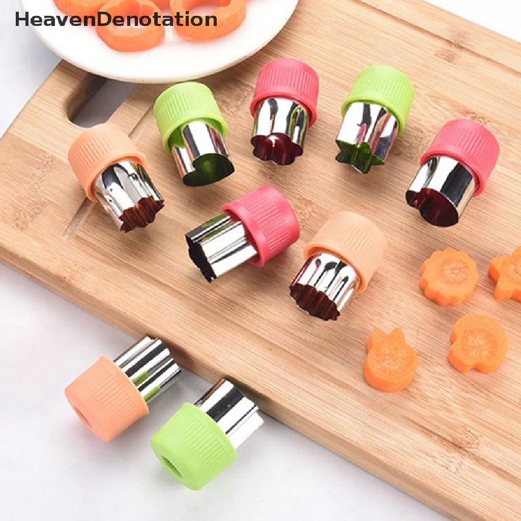 [HeavenDenotation] 1pc Pemotong Sandwich Untuk Anak-Anak Cetakan Roti Stainless Steel Alat Panggang HDV