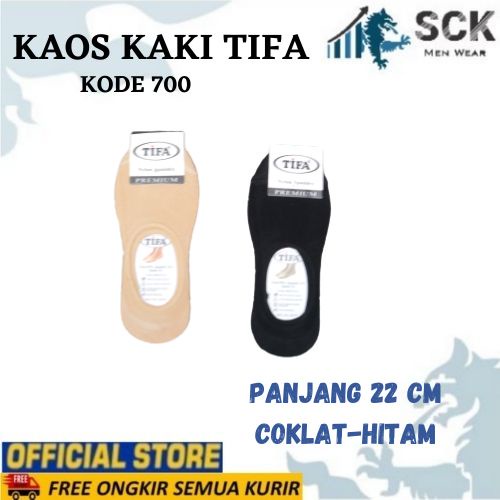 Kaos Kaki Wanita TIFA 700 Tumit Polos / Kaus Kaki Halus