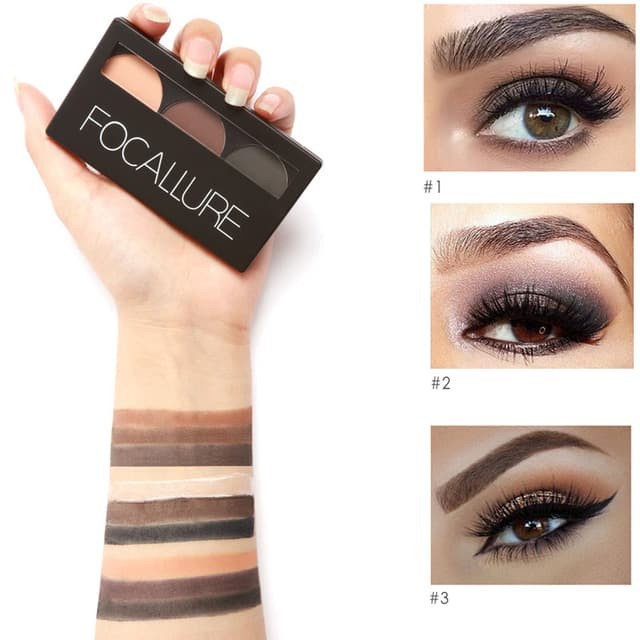 Eyebrow-Powder- Focallure Eye Brow Powder -Powder-Eyebrow