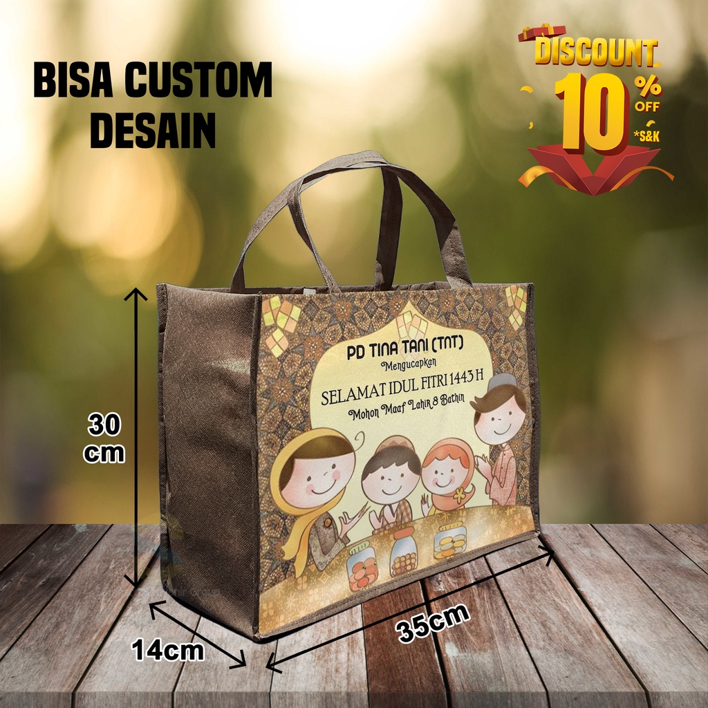 

TAS IDUL FITRI JUMBO / TAS PARCEL / TAS LEBARAN / TES CUSTOM LEBARAN / TAS BINGKISAN