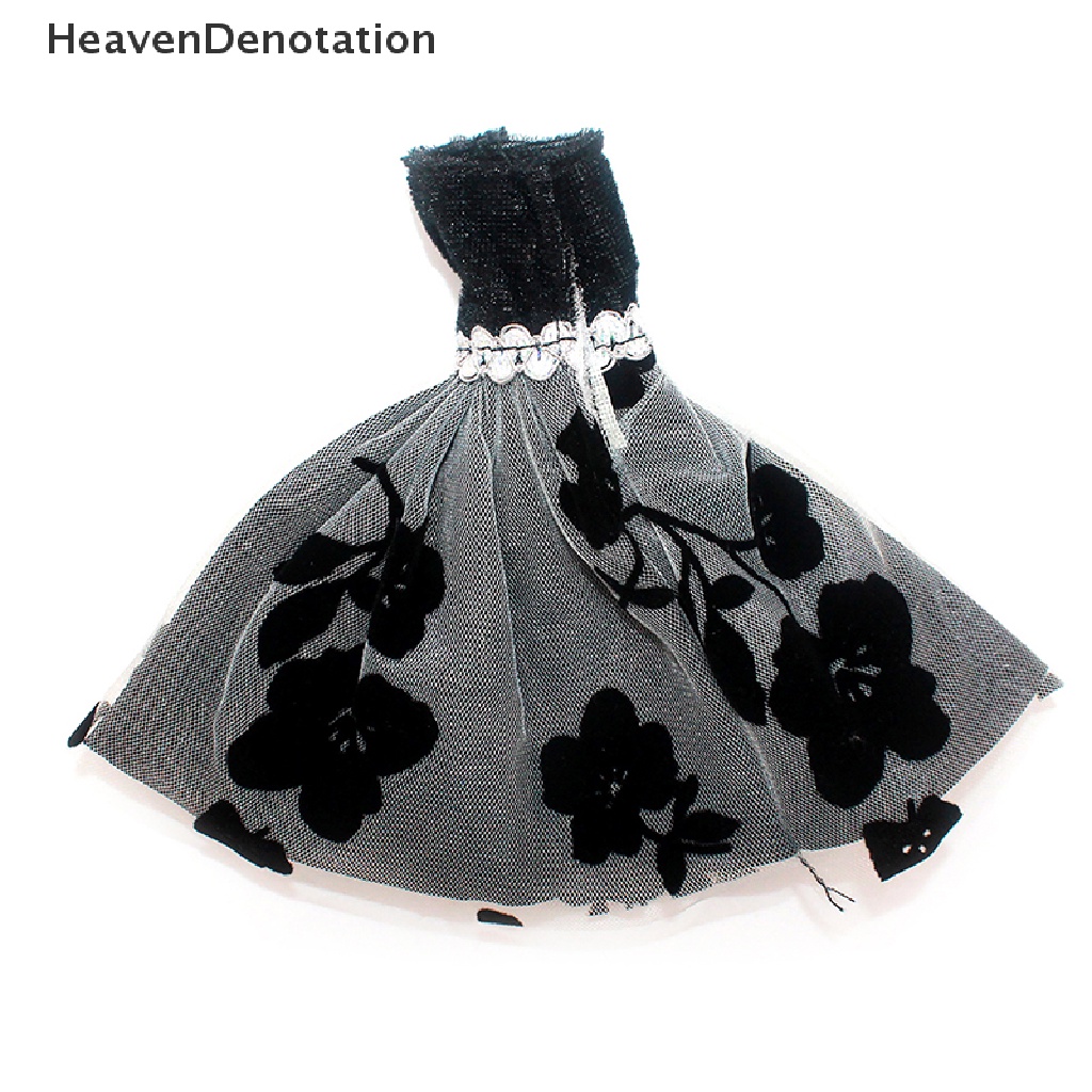 [HeavenDenotation] 1pc 30cm Dress Boneka Indah Bra Rok Boneka Dress Gaun HDV