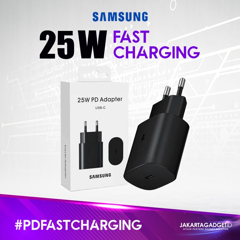 Samsung Charger Type-C To C FAST CHARGING SUPER 25W 100% Original