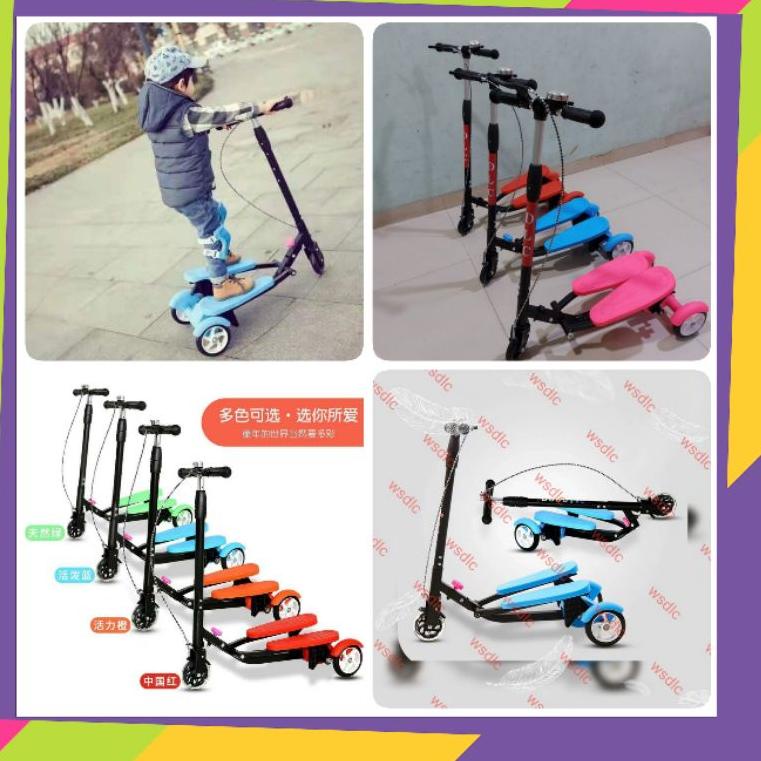 Best Seller.. Skuter Anak Injak Dual Pedal / Skuter Mainan Anak O / Sekuter Anak Genjot 62