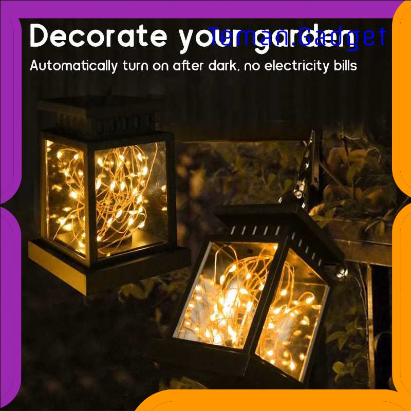 TG-LMP DUOGU Lampu Taman Hias Solar Power Garden Decoration IP44 Warm White - EM302