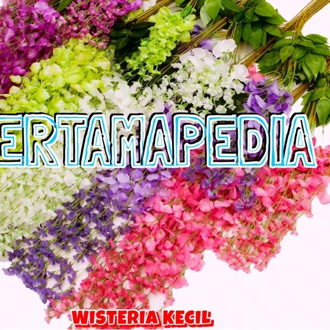 ۞ LUSINAN Bunga Wisteria Biasa/ Wisteria Gantung/ Wisteria Hiasan/ Wisteria Artificial/ Wedding Deko