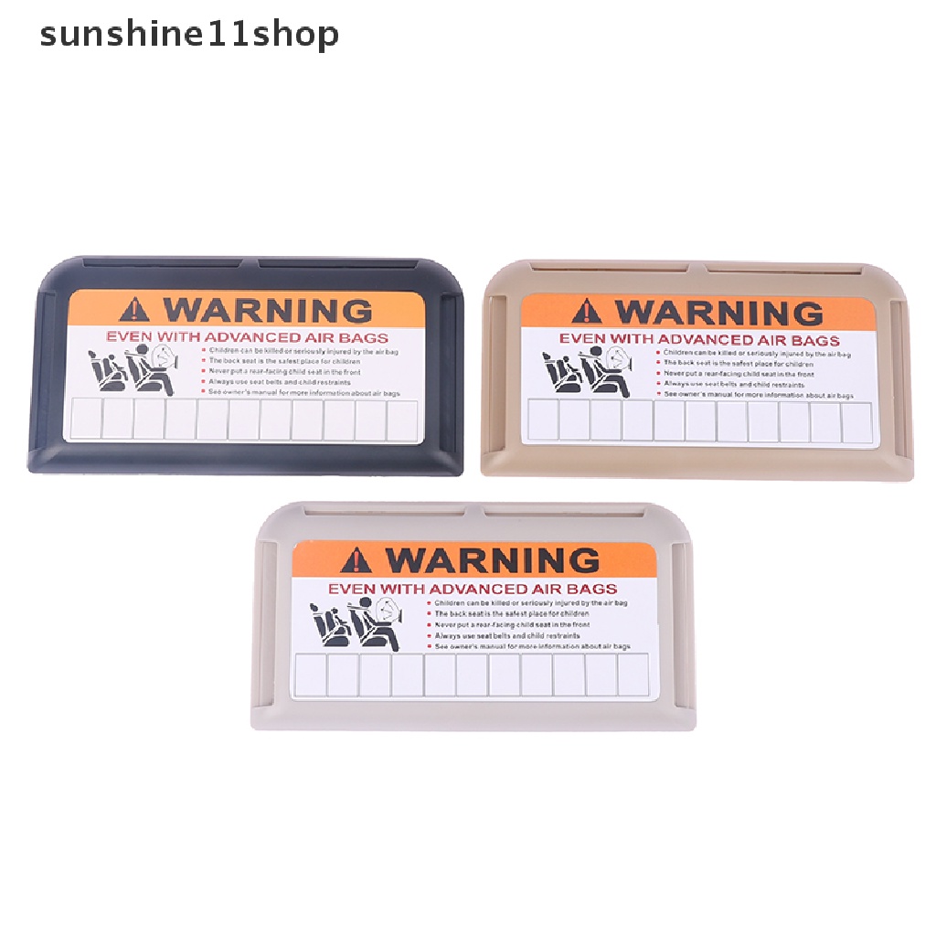 Sho Car Auto Sun Visor Untuk Parkir Sementara Nomor Telepon Klip IC Card Holder Clip N