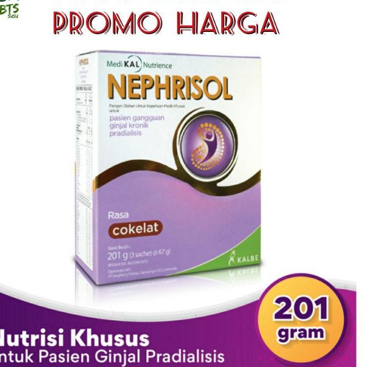 

○ Nephrisol 201gr Vanila coklat susu pasien Ginjal pra dialisis ✥