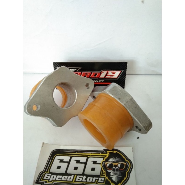 Manipol manifol intake karburator PE PWK pwl 28 mm / 34 mm / karbu Tiger pnp gl MP Tiger Scorpio dll
