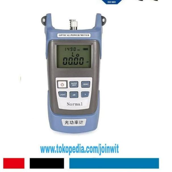 ◄ OPM optical power meter AMG fiber opm telkom FIBER OPTIC FO ➧