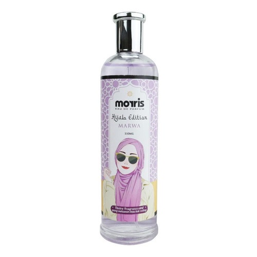 MORRIS HIJAB EDITION 110ML EDP ORIGINAL BPOM - PARFUM MORRIS HIJAB - SAFA = PINK