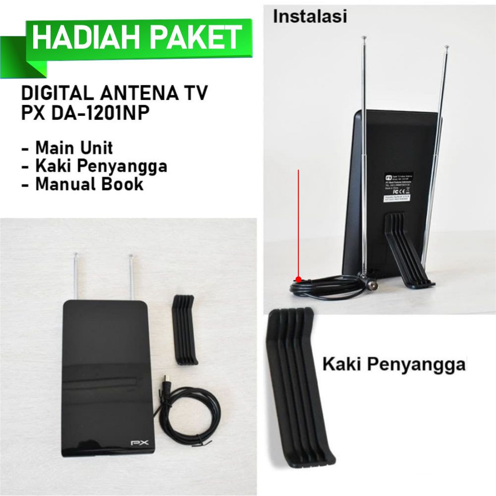 PROMO EXCLUSIVE- STB ADVANCE STP-A01 + ANTENA DIGITAL PX DA-1201NP