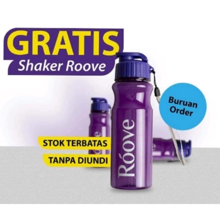 (COD) Roove Minuman Collagen 10 Sachet FREE SHAKER / THUMBLER