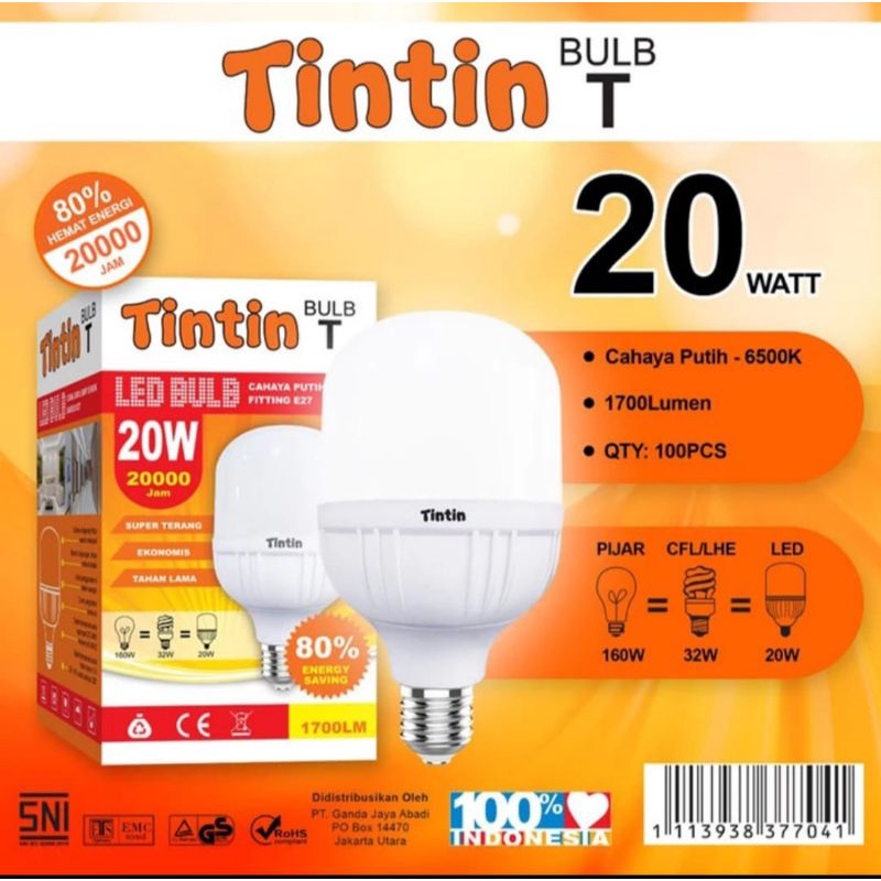 Lampu LED 20 Watt