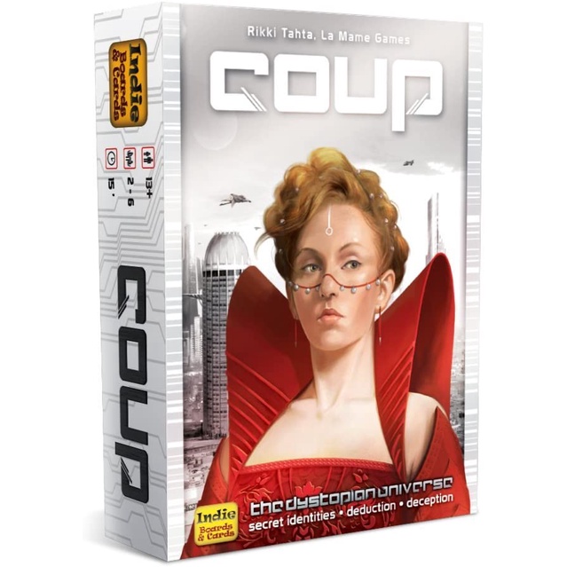 Coup &amp; Coup Reformation Expansion Board Game Card