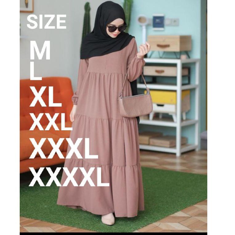 VIRAL NADIRA DRES GAMIS JUMBO Ld 140cm POLOS