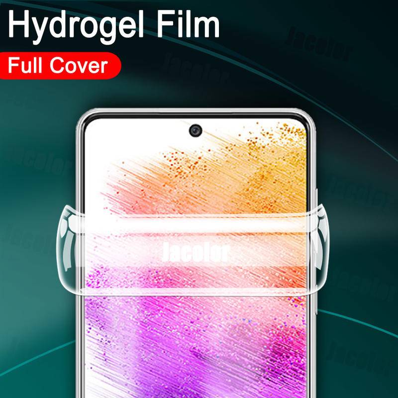 5pcs Untuk Samsung Galaxy A52 A53 A52s A73 4G 5G Hydrogel Water Gel Film Pelindung Layar