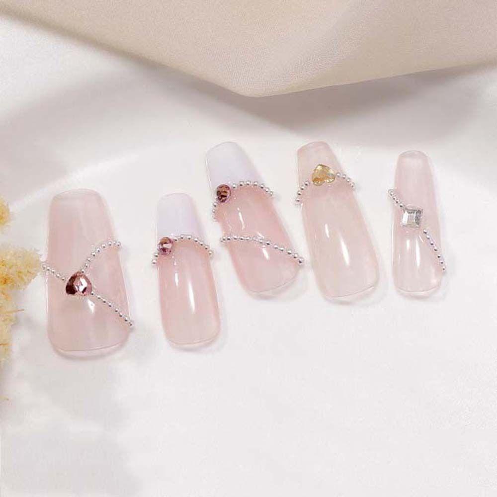 Rebuy Hiasan Kuku Jantung Cinta Hati Peach Heart Mini Heart Manicure Aksesoris Nail Ornament Nail Jewelry