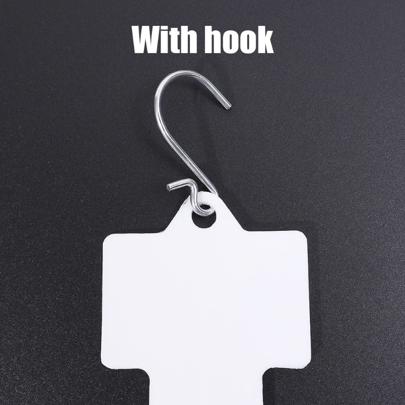 Multicolor Gantungan Rak Supermarket Plastik Strip Gantung Toko Jajan Display Hooks PVC Merchandising Storage Clip Strip