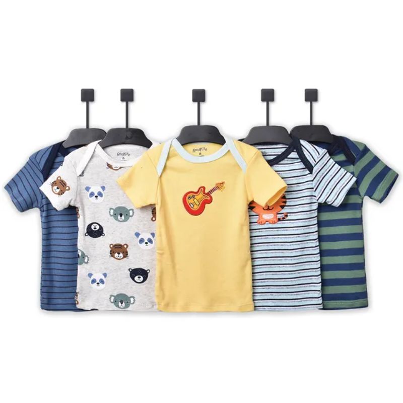 Carter Kaos Bayi Laki Laki Lengan Pendek isi 5pc P028