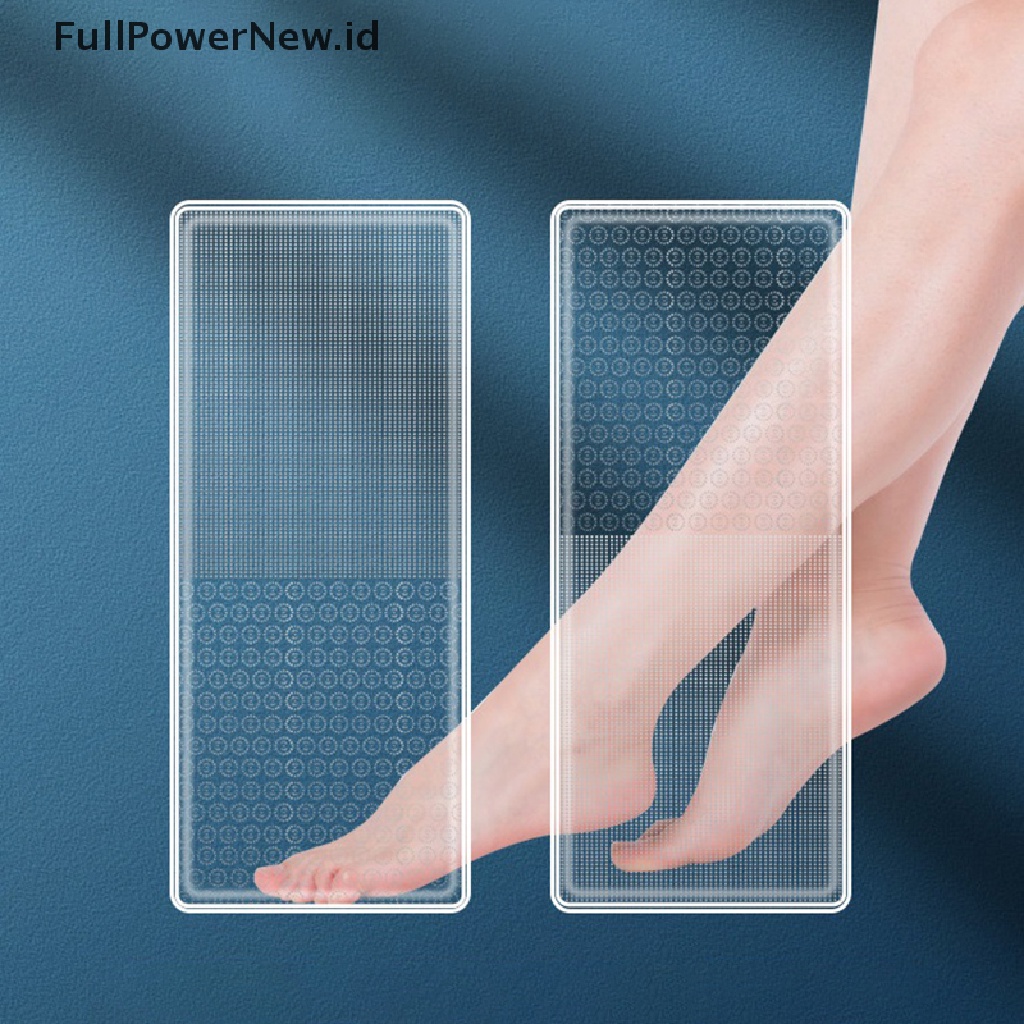 Power 2PCS Nano Glass Foot Rasp Heel File Kulit Mati Keras Penghilang Kalus Pedicure Kuku ID