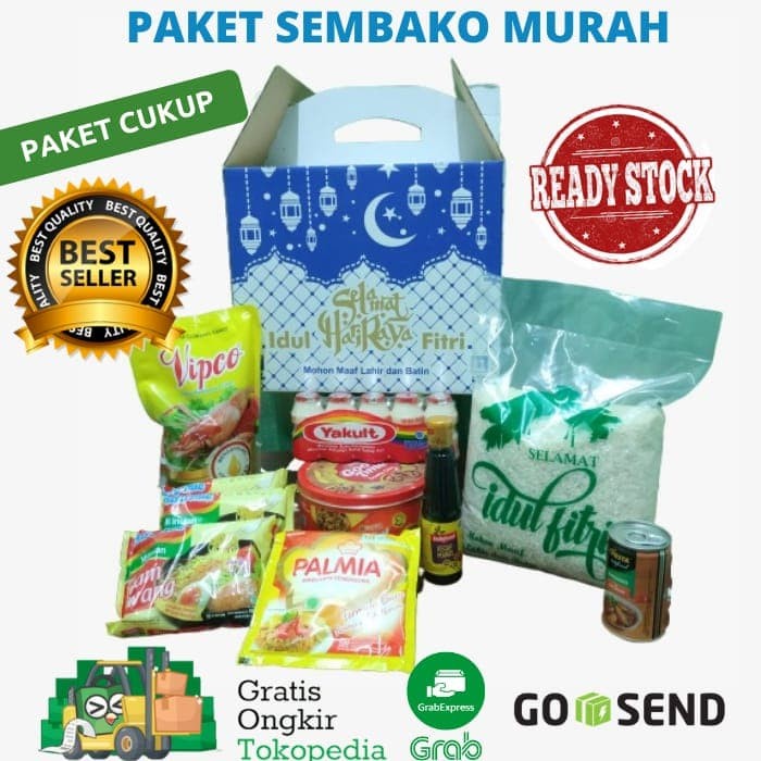 

(COD) READY PAKET PARCEL SEMBAKO RAMADHAN LEBARAN MURAH GRATIS KARTU UCAPAN - Yakult 1 Pack