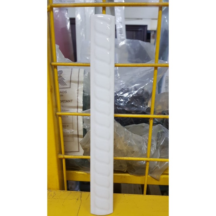 KUKU ULIR LIST KERAMIK BONBON 20CM PUTIH WHITE UJUNG ANAK TANGGA