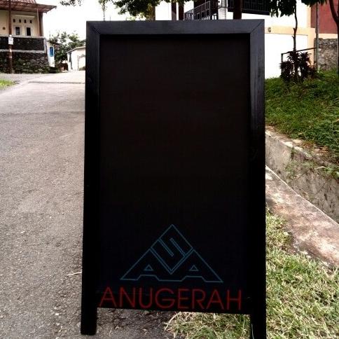 

Worth it!!! chalkboard menu 50*80cm standing papan tulis kapur