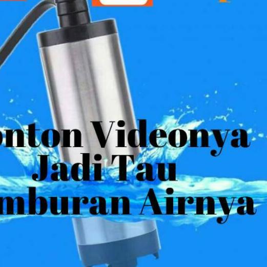 ❋ Pompa air/ pompa celup mini / pompa air cuci motor mobil BIRU ➭