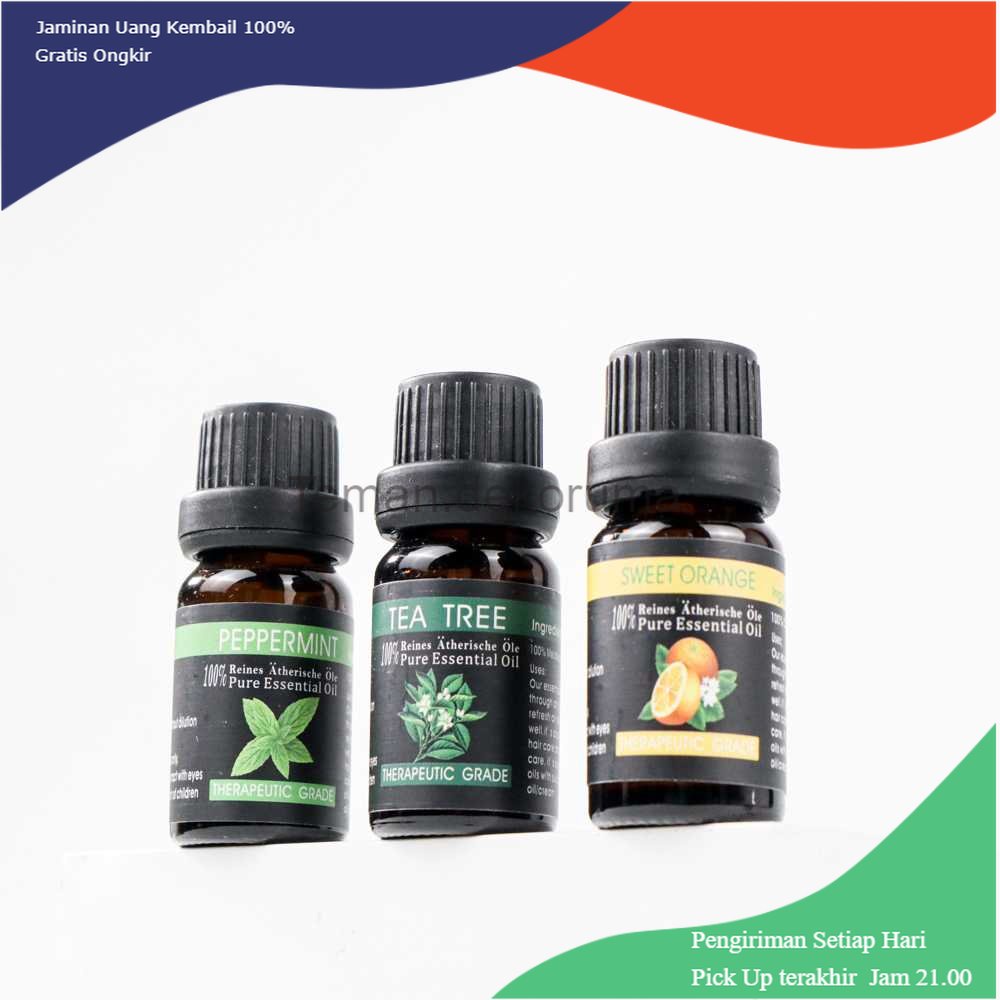 TD - DEK Gzoliya Essential Oils Minyak Aromatherapy Diffusers 10ml 6 PCS - YLS20