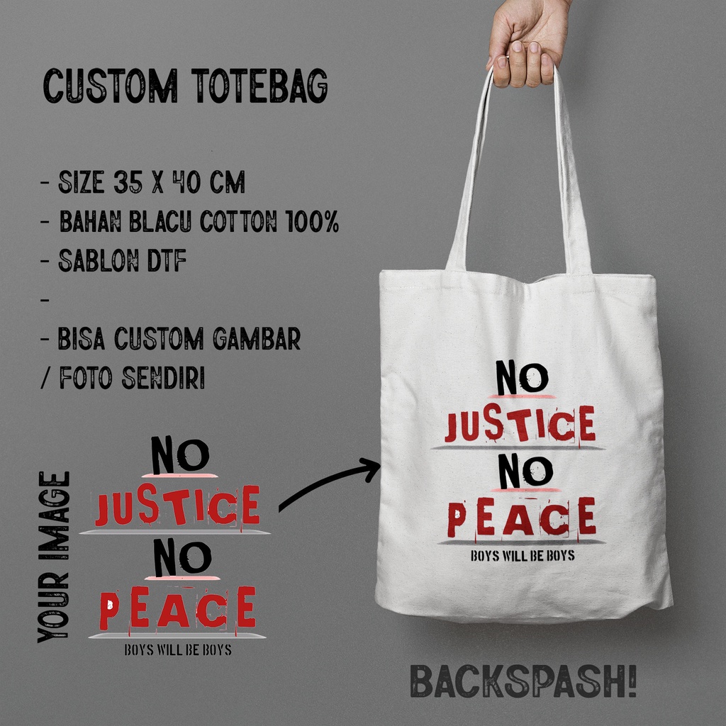 Totebag Tas Anime Akira Custom Pria Wanita