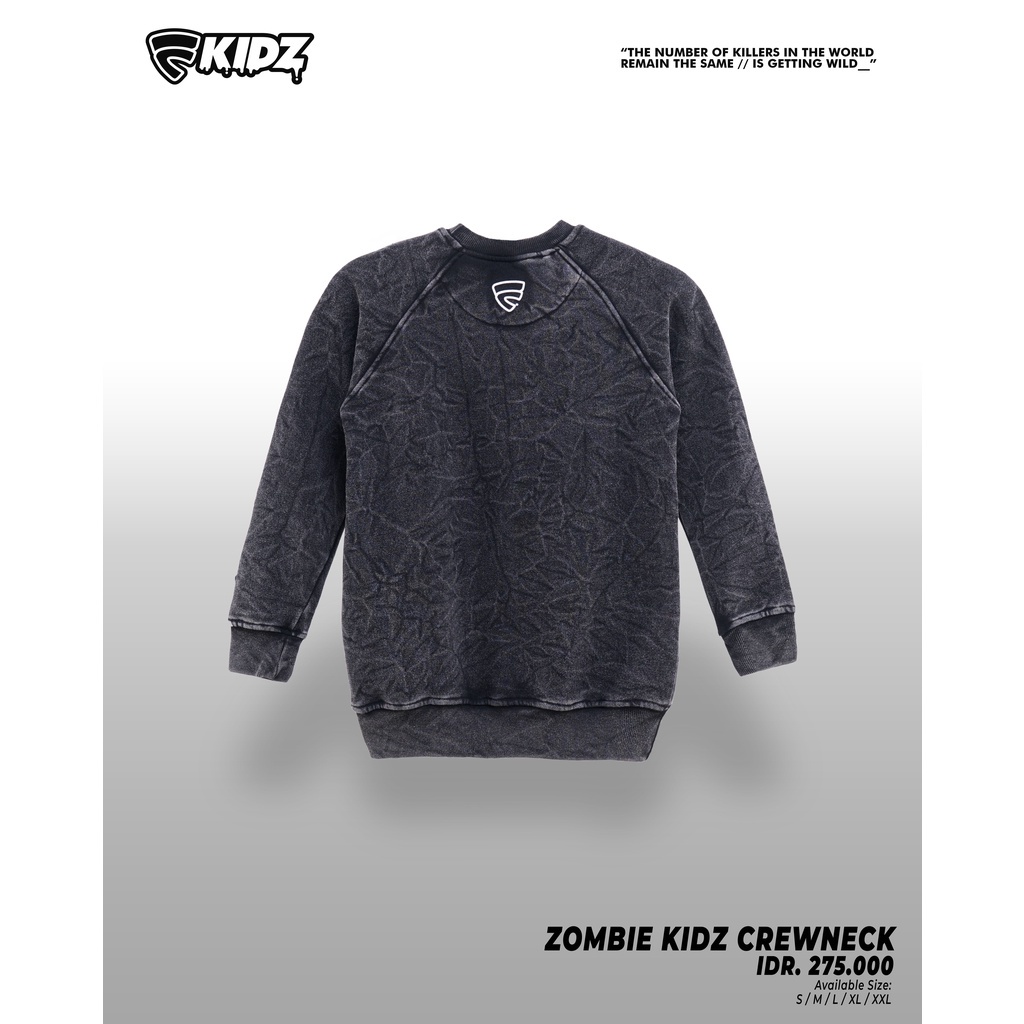 SWEATER ANAK ANAK FRIDAY KILLER | ZOMBIE KIDZ CREWNECK