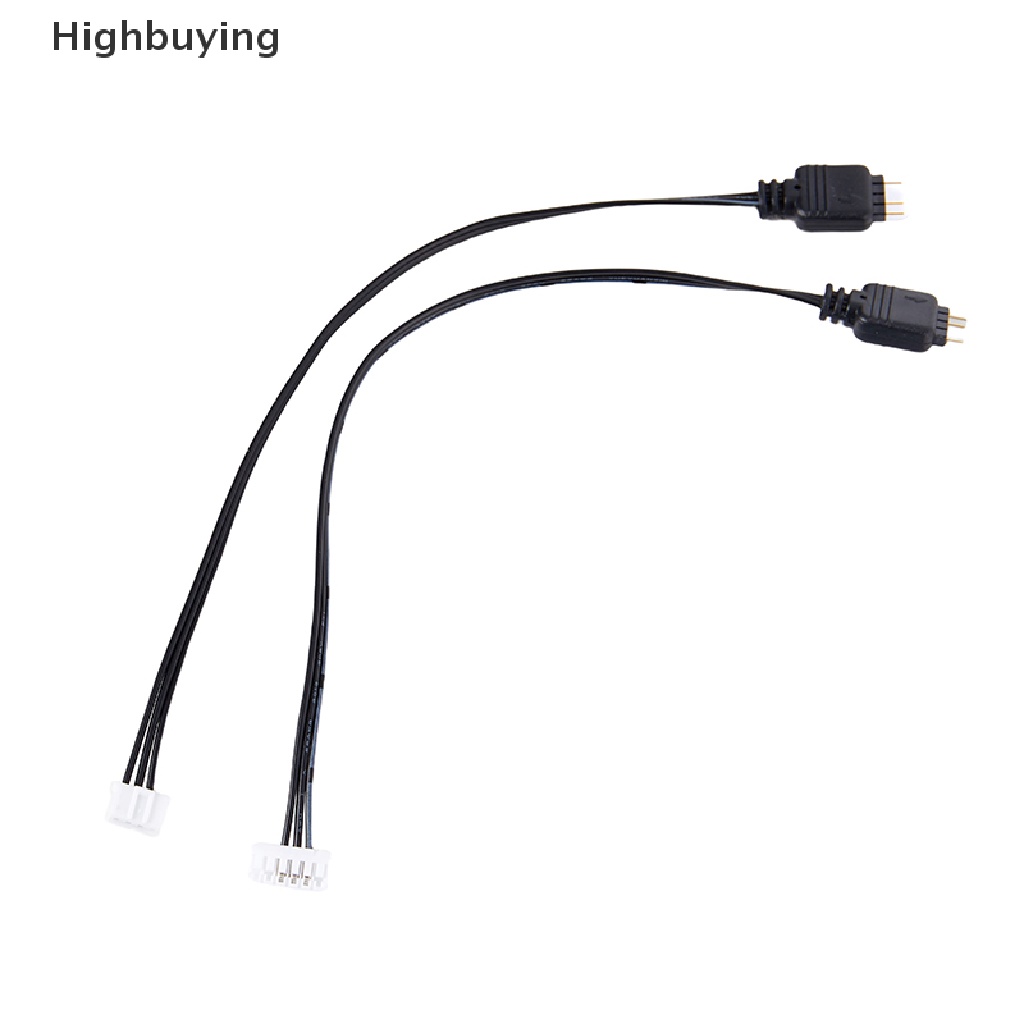 Hbid Kabel Adaptor COOLMOON Untuk Perangkat Antarmuka ARGB 5V 3-Pin Kompatibel Dengan Strip LED ARGB Glory
