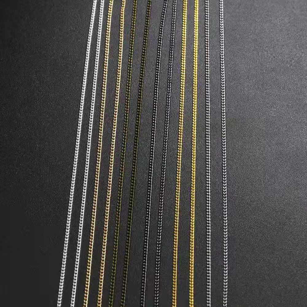 Rantai Miring Rapat Uk 1.3-2.5mm Harga/1meter