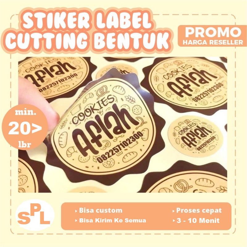 

Sticker label apa saja bisa 2O sampai 1OO