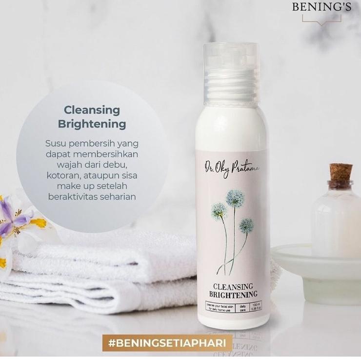 ♚ Cleansing Brightening dr Oky Pratama / Benings Skincare / Benings Clinic ✩
