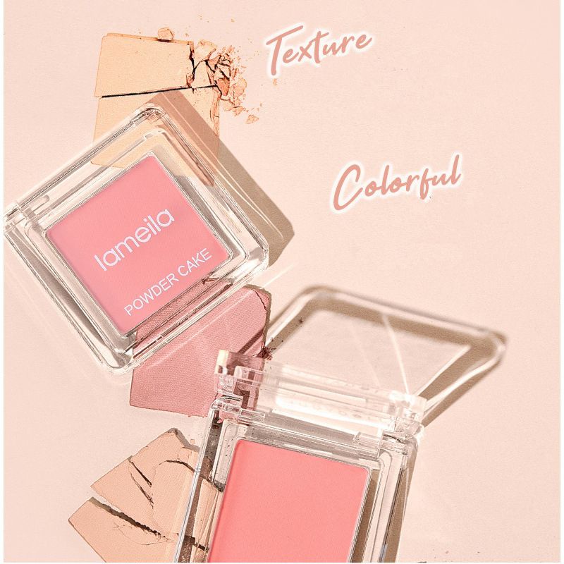 Powder Cake Blush On LAMEILA Latin Blusher Perona Pipi Original Terlaris