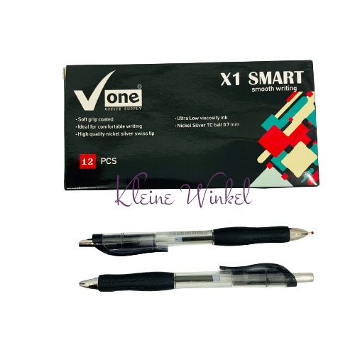 

Bolpoin X1-SMART HITAM 0.7mm per 1 pcs / 1 BIJI