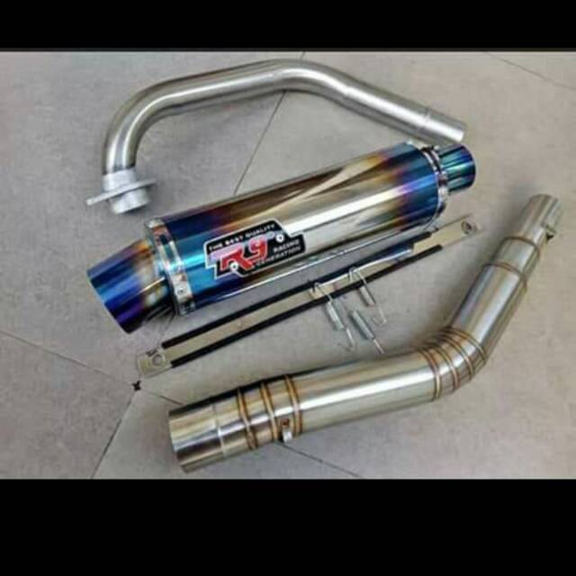 Knalpot CB150R CBR 150R GSX VIXION R15 V2 V3 MEGAPRO BYSON SONIC R9 Mugello