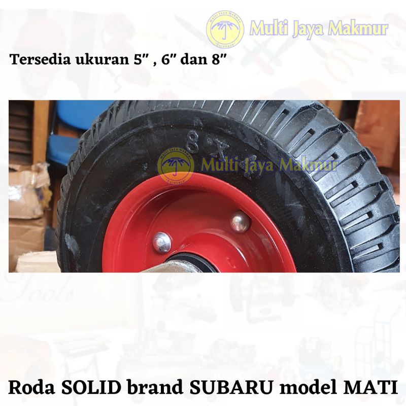 RODA GEROK PASIR SOLID HIDUP/MATI 8 SUBARU