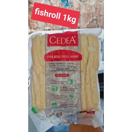 

cedea fish roll 1 kg