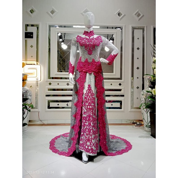 SAlE.kebaya pengantin Full PAYET mobil blah rok pisah)