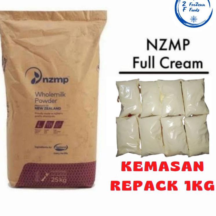 

8.8 SUSU BUBUK NZMP WHOLEMILK POWDER FULL CREAM 1KG BISA INSTANT