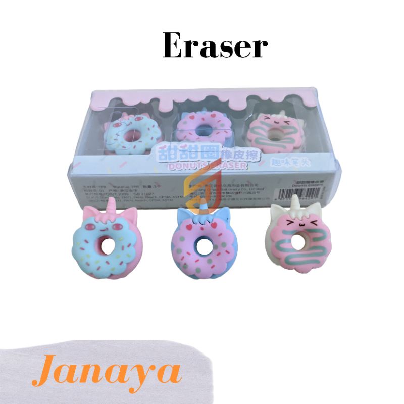 

PENGHAPUS DONAT - ERASER DONAT